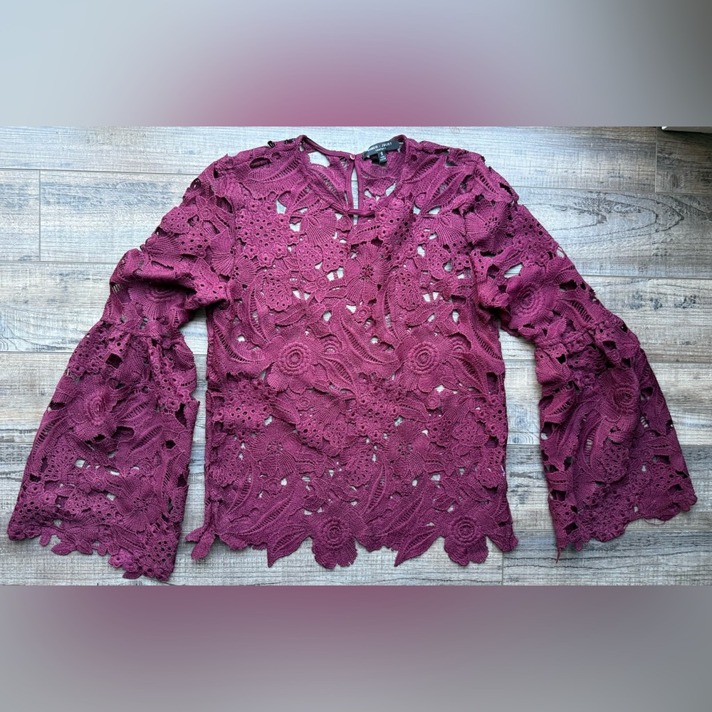 Romeo and Juliet Couture Crochet top Small